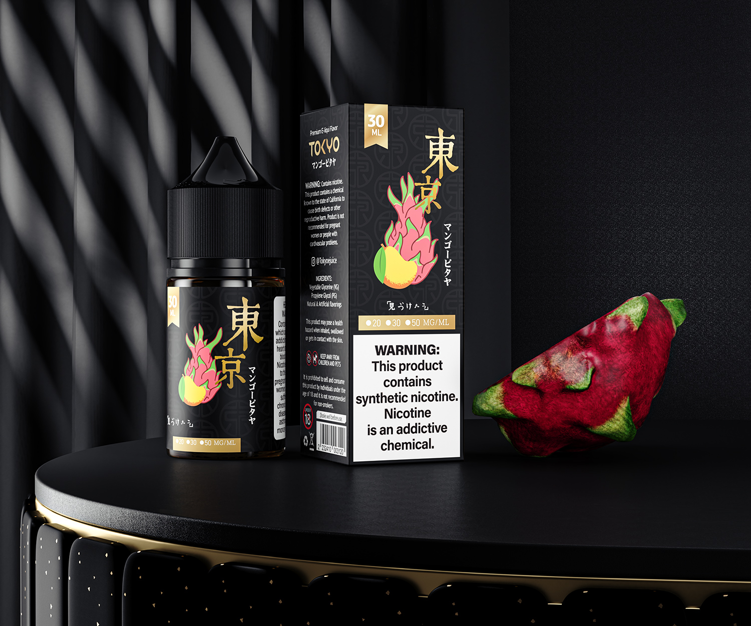 سالت پاتایا انبه یخ کمپانی توکیو | MANGO PITAYA-TOKYO GOLDEN SERIES - تصویر 2