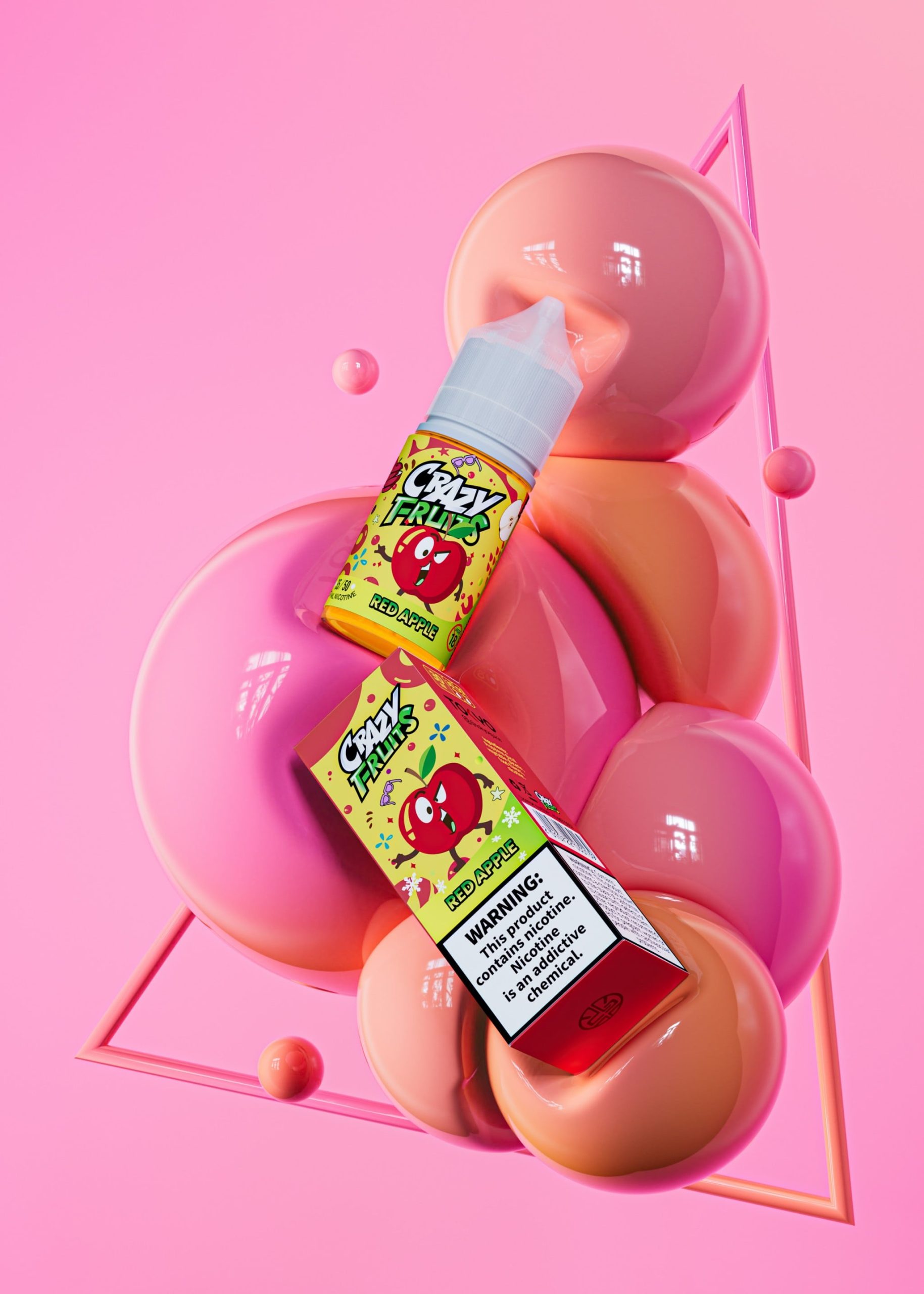 سالت سیب قرمز توکیو | RED APPLE - CRAZY FRUITS - تصویر 1