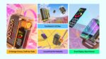 پاد یکبار مصرف وزول ۲۰ هزار پاف وانیل بستنی - VOZOL 20000 PUFF VISTA - تصویر 9