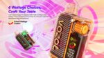 پاد یکبار مصرف وزول ۲۰ هزار پاف وانیل بستنی - VOZOL 20000 PUFF VISTA - تصویر 10